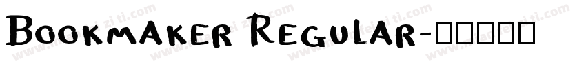 Bookmaker Regular字体转换
